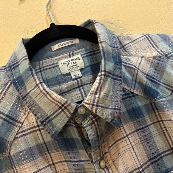Lucky Brand Gorgeous Men’s button down shirt - Picture 2 of 13